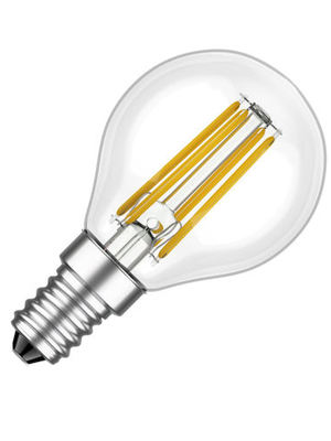 LED-E14, 230V, 4.0Watt, 400Lumen=40Watt, filament, warmweiss