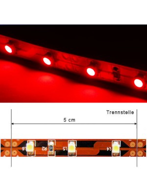 LED-Streifen 500cm, 12VDC, BIOLEDEX, 25.0Watt, 700Lumen, IP20 Innenbereich, rot